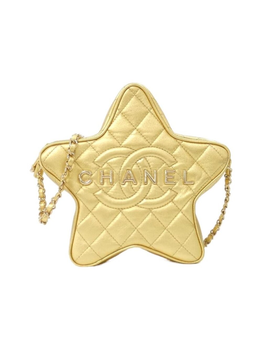 Chanel Shoulder Bag Gold